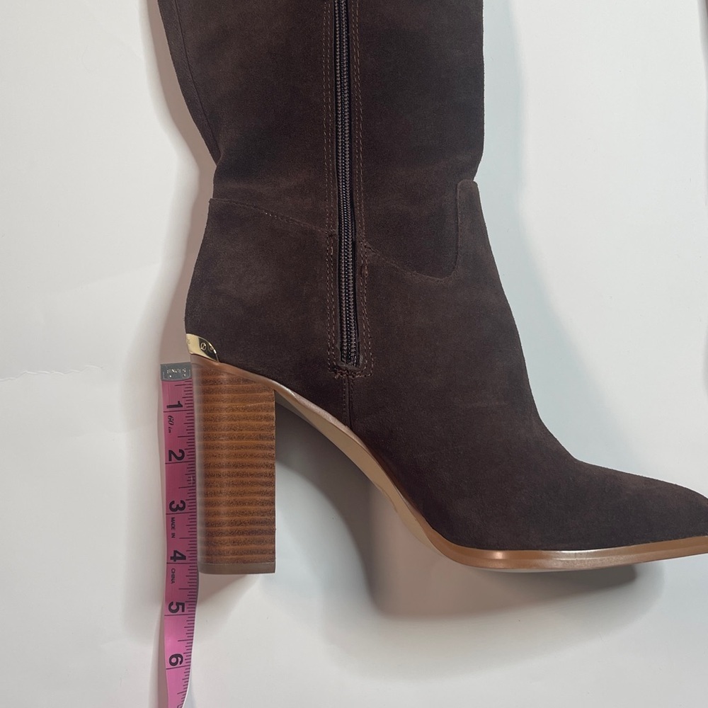 Michael Kors Regina Suede Tall Knee-High Boots - Picture 6 of 6